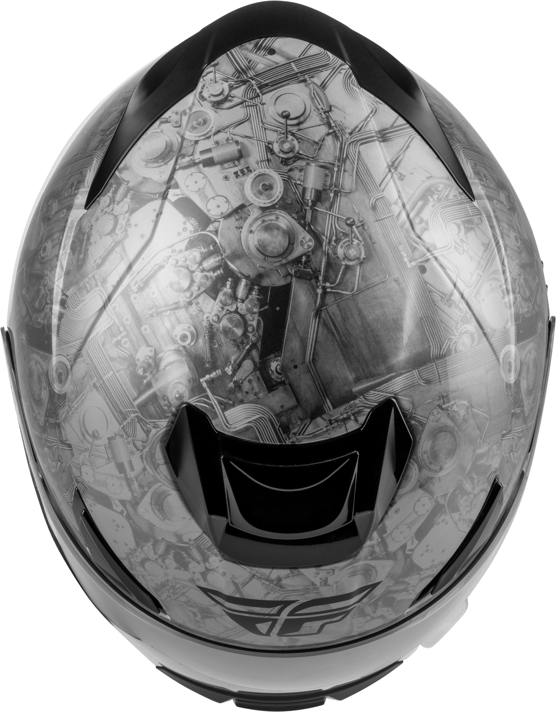 Sentinel Mech Helmet Black/White/Grey Xl
