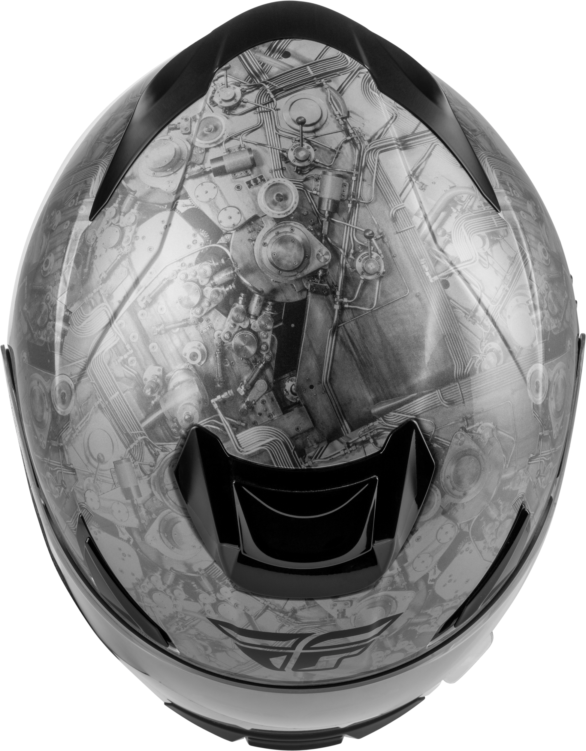 Sentinel Mech Helmet Black/White/Grey Sm