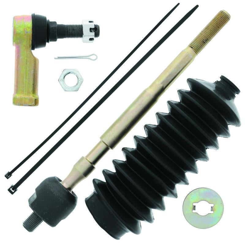 QuadBoss 411155 QuadBoss 06-09 Yamaha YXR450FA Rhino 450 4x4 Steering Rack Tie Rod Assembly Kit - Left Inner & Outer - 411155