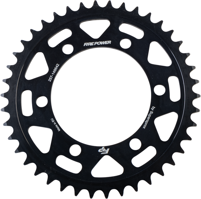 FPS-1486-42-BLK Fire Power Rear Sprocket Steel 42T Blk