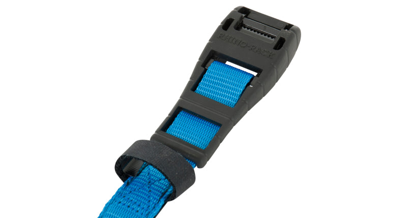 Rhino Rack RTD45P Rhino Rack RTD45P Rapid Straps with Buckle Protector, 15-Foot Length, 496 Pounds Capacity, Red Strap
