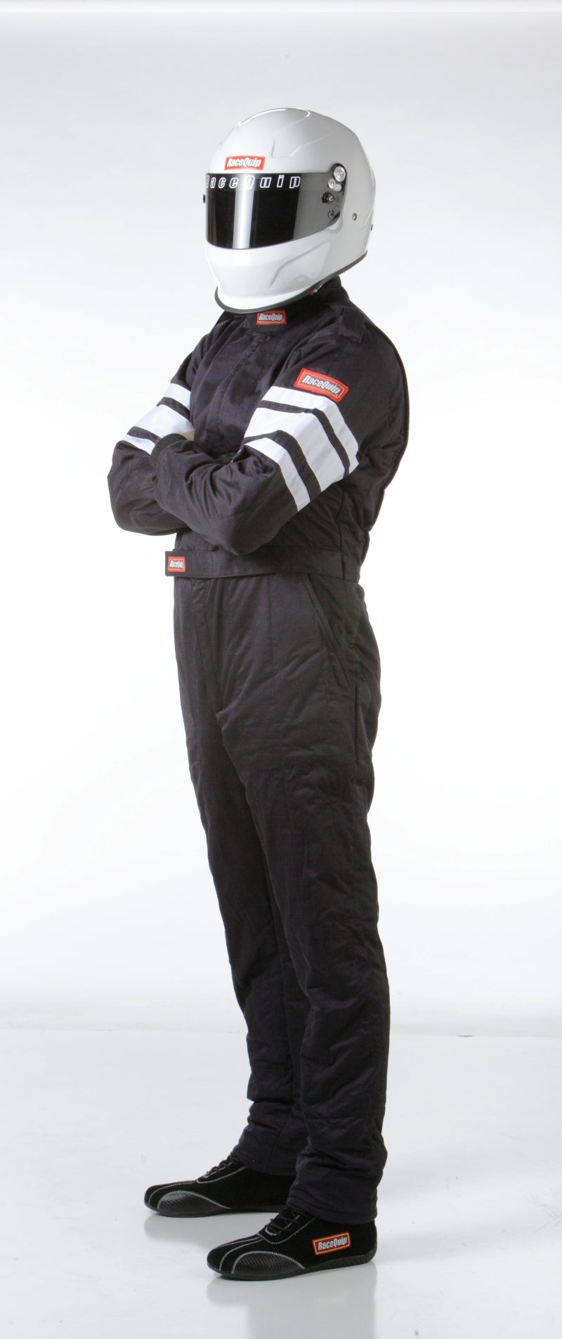 Racequip 120007 RaceQuip Black SFI-5 Suit - 2XL