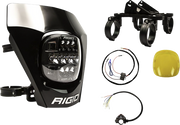 Rigid Adapt XE Extreme LED Enduro Moto Kit Illumination 300416 - Black