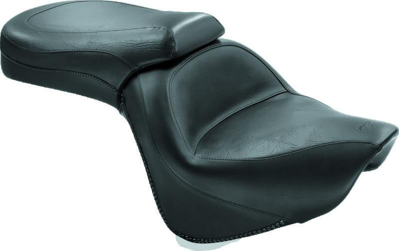 Mustang Motorcycle 76127 Mustang 06-21 Kawasaki Vulcan 900 Classic, Custom Standard Touring 1PC Seat - Black