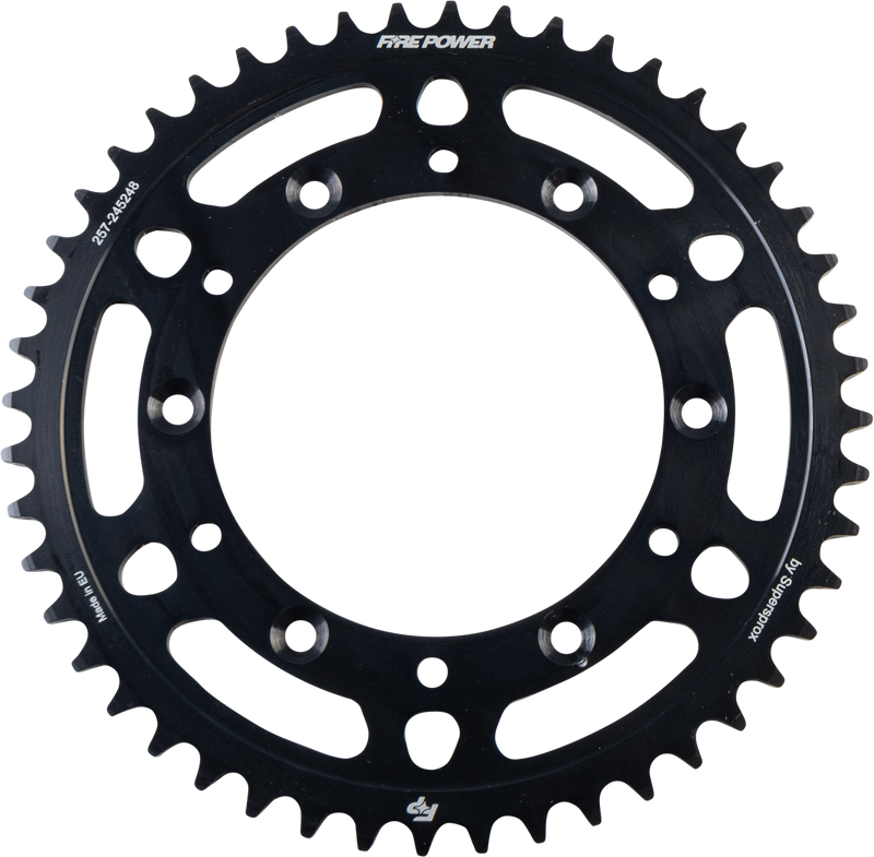 FPS-2452-48-BLK Fire Power Rear Sprocket Steel 48T Blk