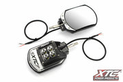 XTC Power Products XTC SIX12 Mirrors Vehicle Kits SIX12-A-Ridge - Mirror Side View Kit Lit