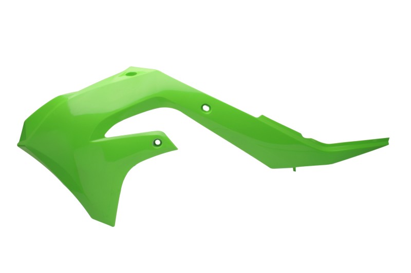 Cycra 1CYC-1871-72 Cycra 21-23 Kawasaki KX250F Powerflow Radiator Shrouds - OEM Green
