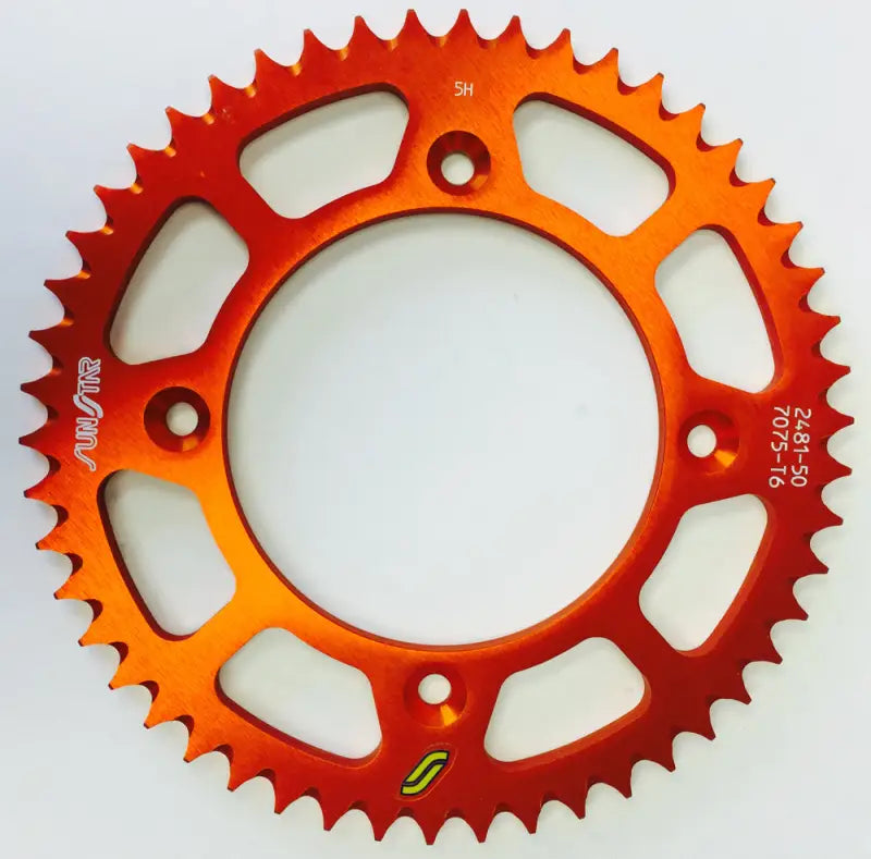 5-248150OR Rear Sprocket Aluminum 50t 428 Org Husq/Ktm - Works Triplestar