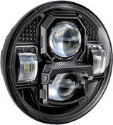 5 3/4’’ Led Headlight Rugged Ultra View Black