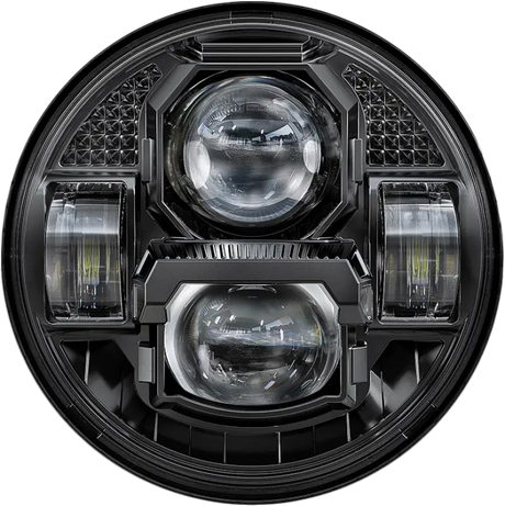 5 3/4’’ Led Headlight Rugged Ultra View Black