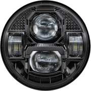 5 3/4’’ Led Headlight Rugged Ultra View Black