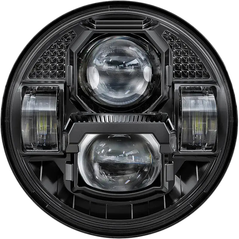 5 3/4’’ Led Headlight Rugged Ultra View Black