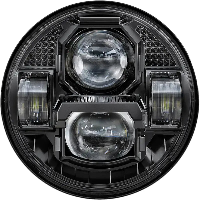 5 3/4’’ Led Headlight Rugged Ultra View Black