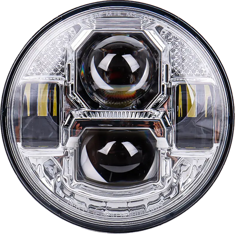 5 3/4’’ Led Headlight Rugged Ultra View Chrome
