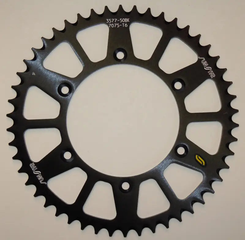 5-357752BK Rear Sprocket Aluminum 52t 520 Blk Suz 