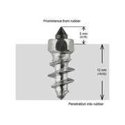 IGRIP 5/8" 15mm Std Screw Studs Qty 100