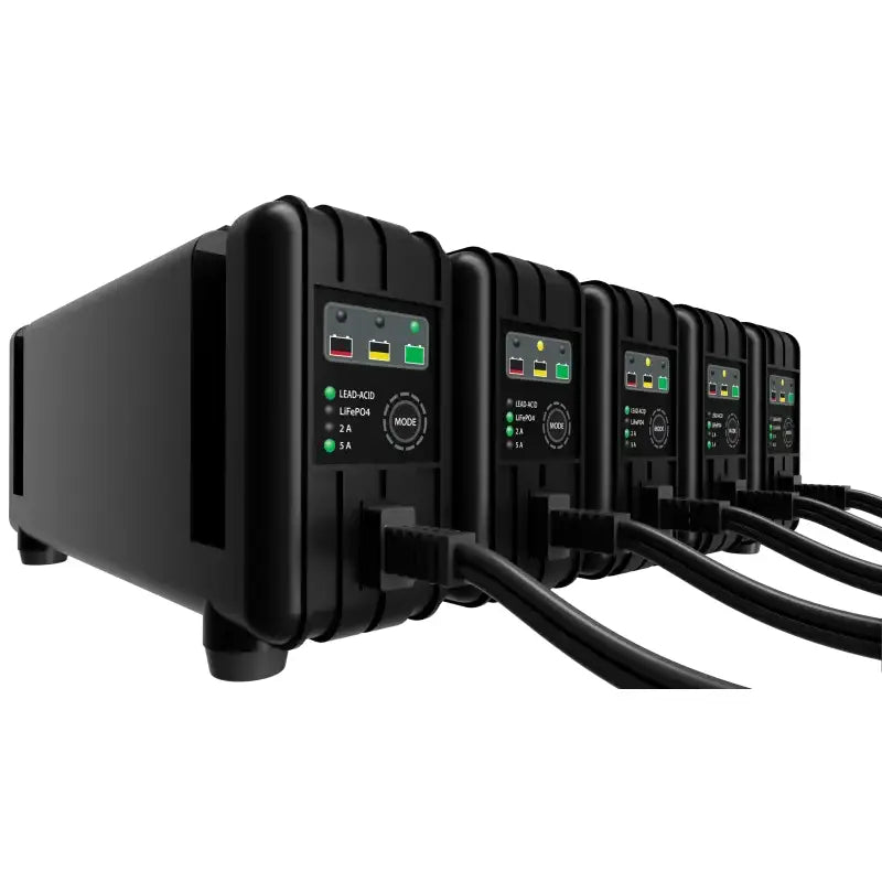 5 Bank Battery Charger 12v 2a/5a - FIRE POWER