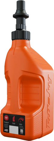 Utility Container Orange W/ Orange Cap 5 Gal - TUFF JUG