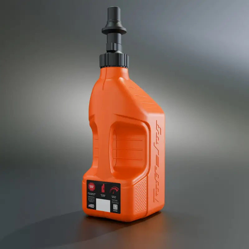 Utility Container Orange W/ Orange Cap 5 Gal - TUFF JUG