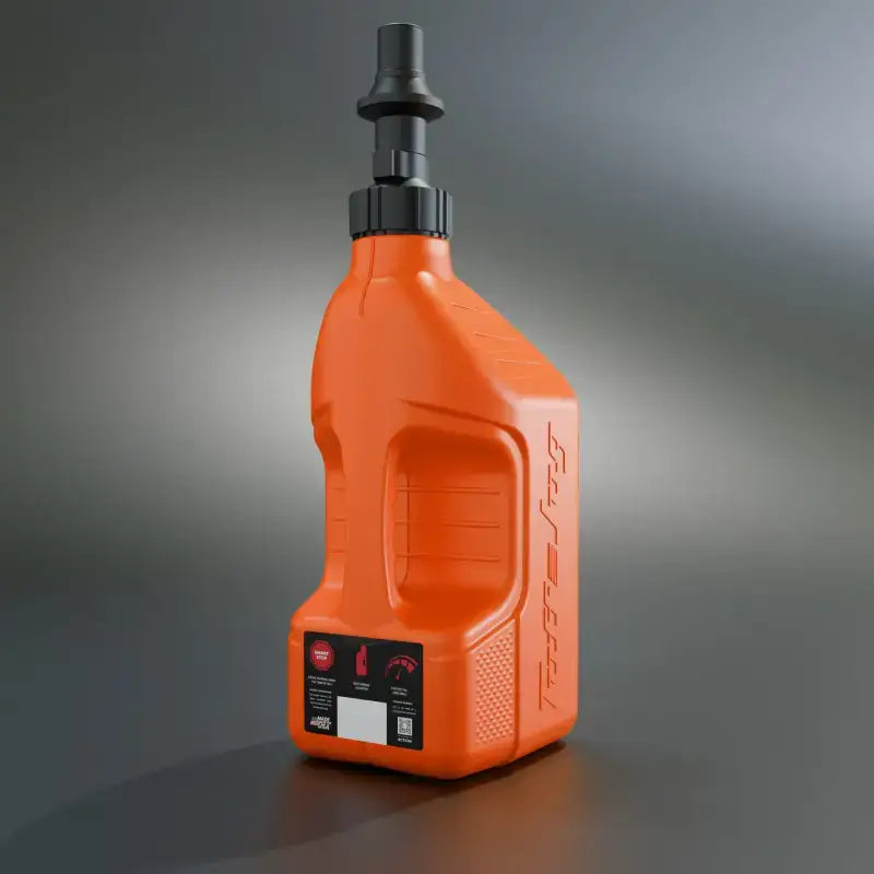 Utility Container Orange W/ Orange Cap 5 Gal - TUFF JUG