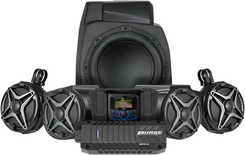 5 Speaker Kit W/ Jvc Controller - SSV WORKS