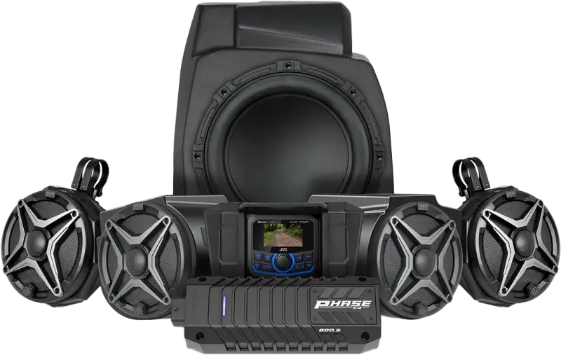 5 Speaker Kit W/ Jvc Controller - SSV WORKS
