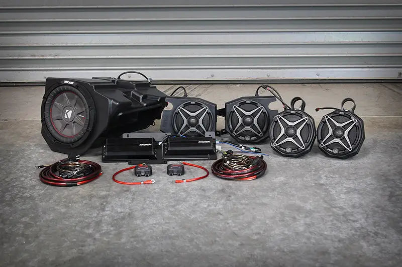 SSV WORKS 5 Speaker Kit Ride Command Pol