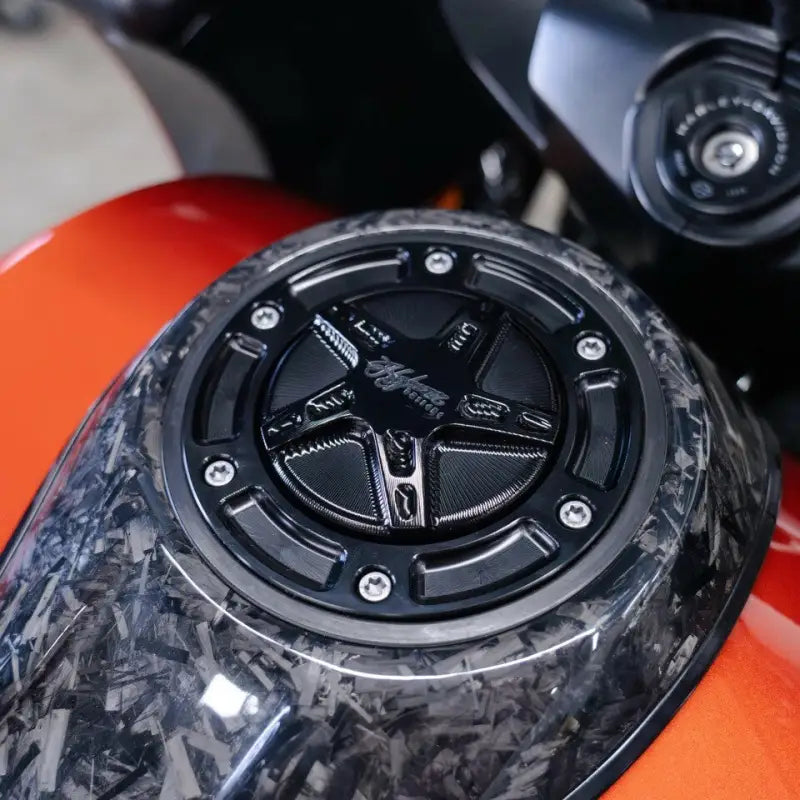 5 Star Gas Cap Assembly Black Cvo `23 24 - HOFMANN DESIGNS