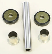 Cylindrical metal pin with bushings and seals.