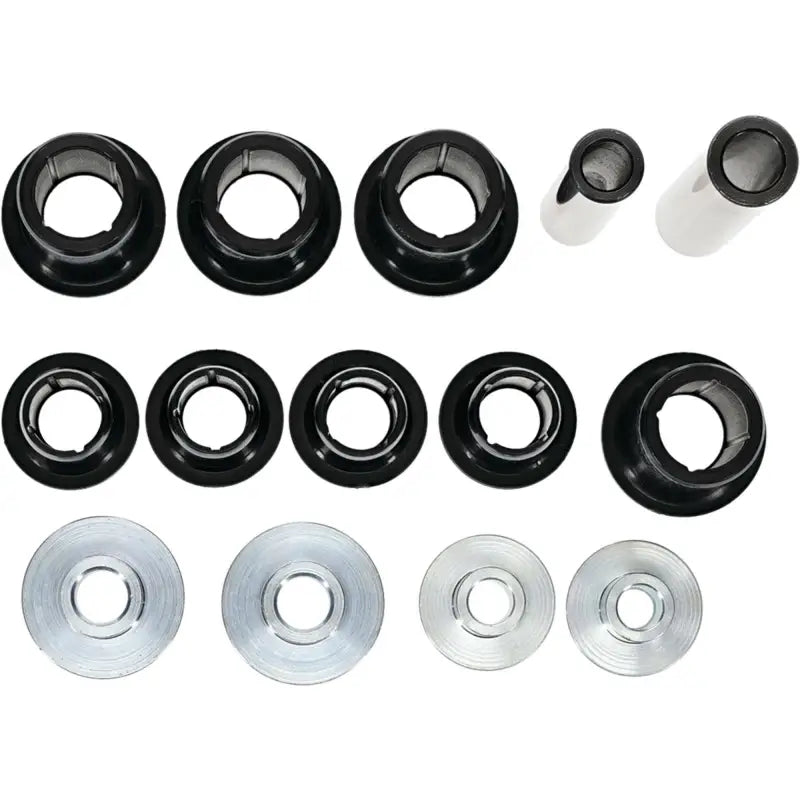 Black and silver rear knuckle bushing set from 50-1255 knuckle bushing kit
