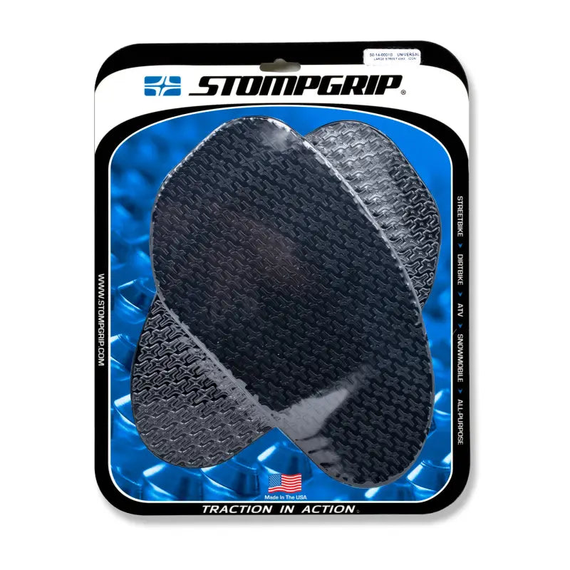 STOMPGRIP Universal Large Kit Icon Black for Powersports