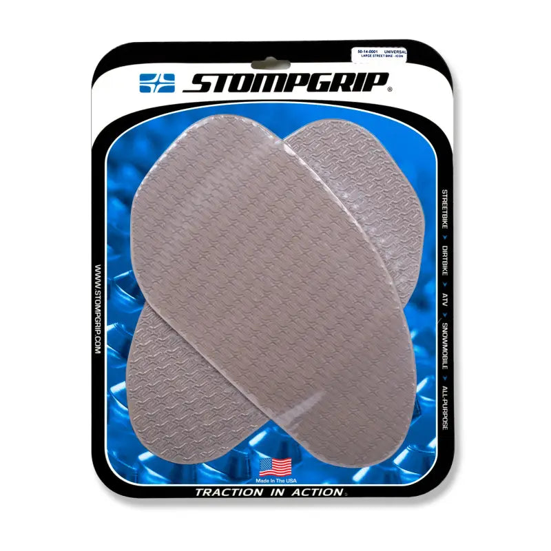 STOMPGRIP Universal Large Kit Icon Clear for Powersports