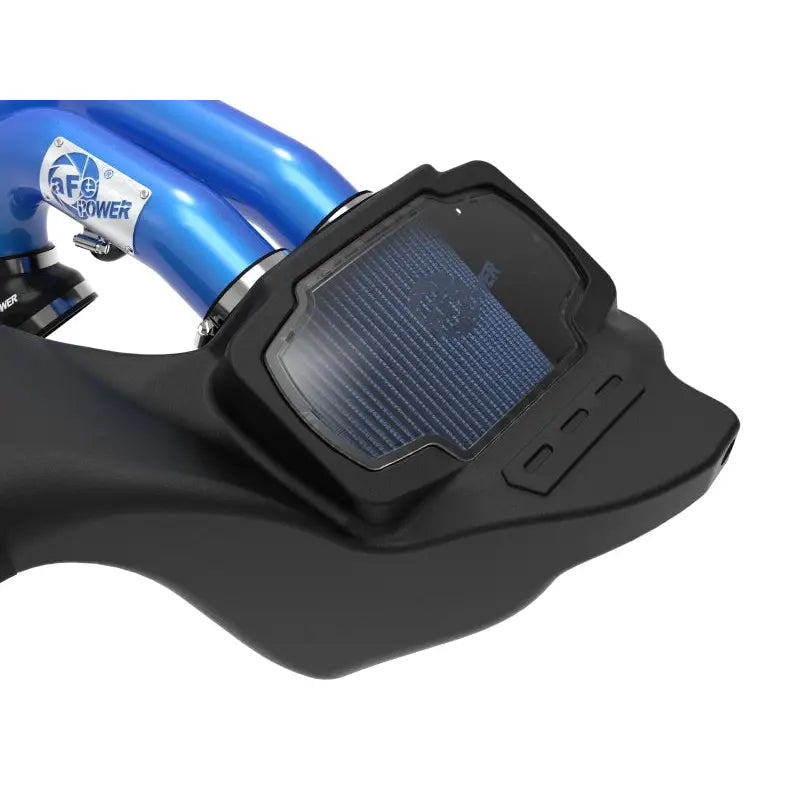 aFe 50-30072RL 50-30072RL aFe 21-22 Ford F-150 Raptor V6-3.5L(tt) Momentum XP Cold Air Intake System - Blue w/ Pro 5R Filter
