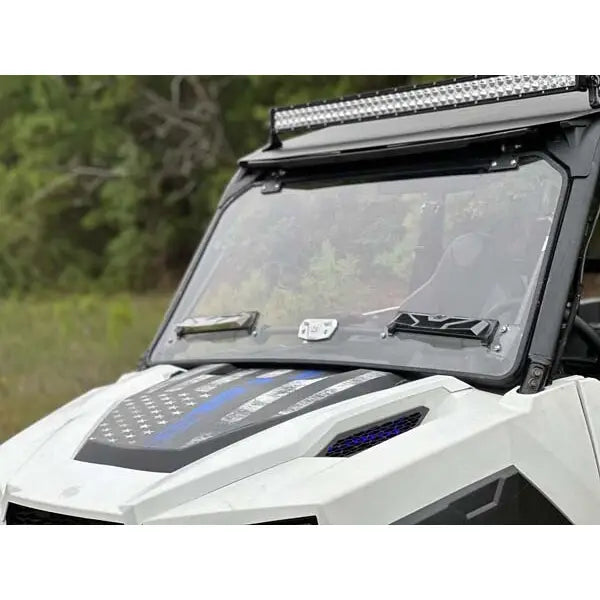 50-50224KIT Seizmik Flip Up Windshield Kit Pol General