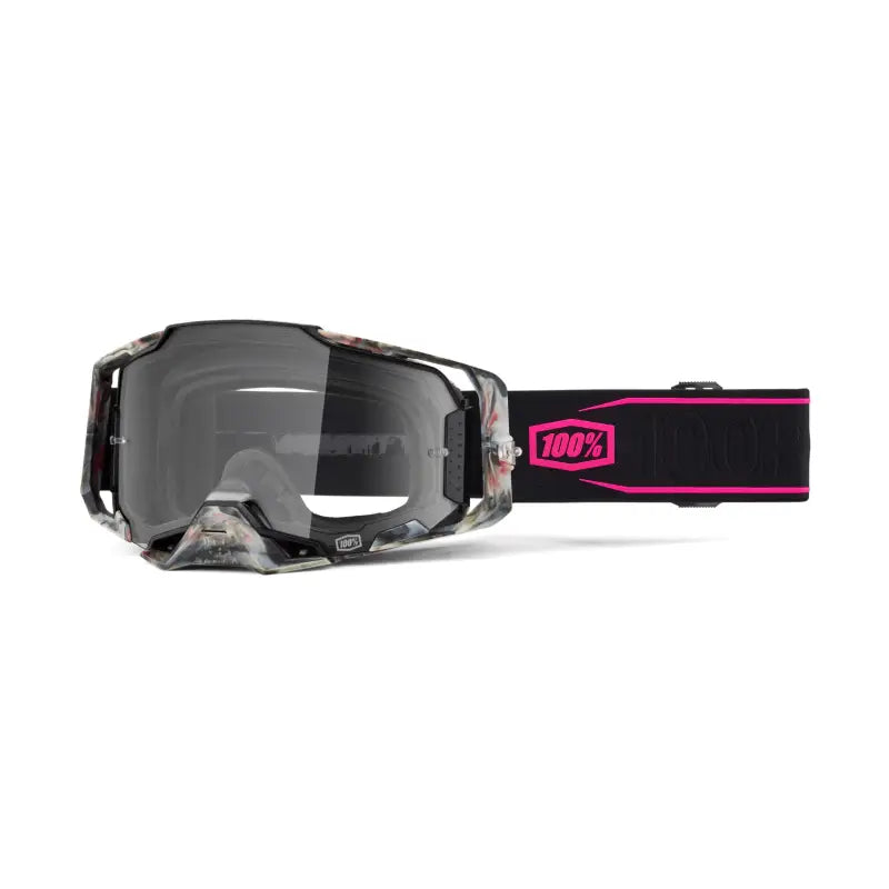 50004-00035 100-Percent Armega Goggle Sarcelle Clear - RV and Auto Parts