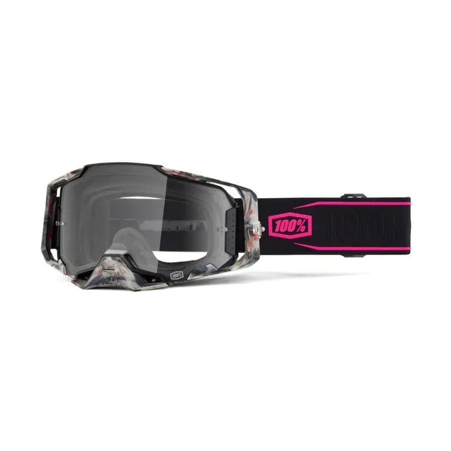 50004-00035 100-Percent Armega Goggle Sarcelle Clear - RV and Auto Parts