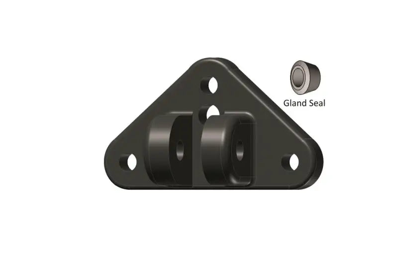 50015-001D Lenco Mounting Brktstandardupperw/Seal - Boat Trim Tab Actuator Mount