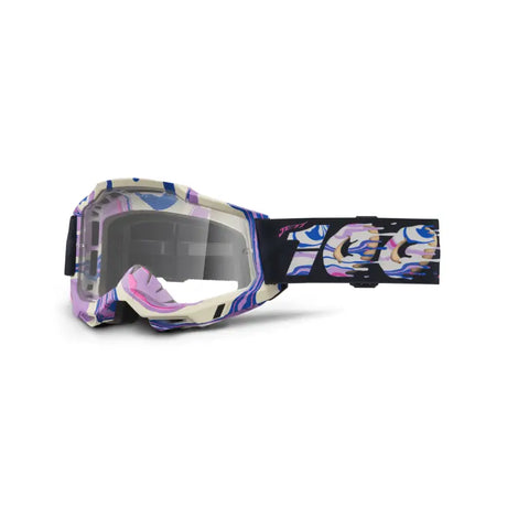50056-00002 100-Percent Accuri 2 Goggle 2/Pk Le Jett Lawrence Donut - Mirror - RV and Auto Parts