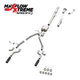 Automotive exhaust system for Silverado featuring Speedfx Cat-Back Exhaust System