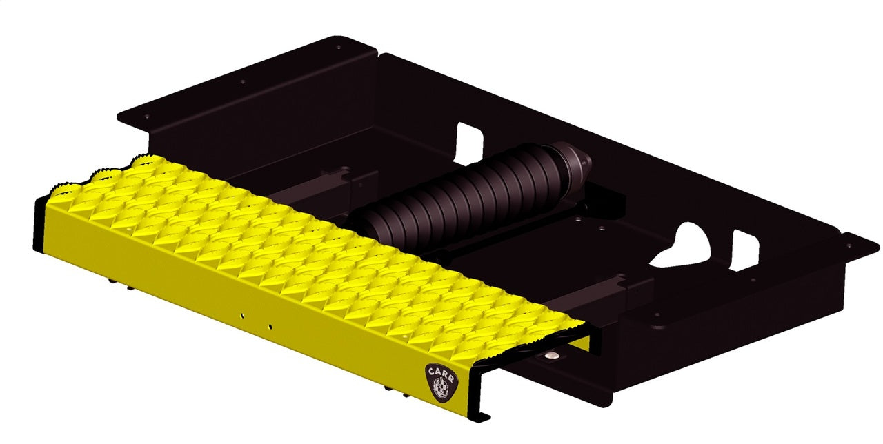 501057 Carr Ld Steps Xp7 Yellow Pwd Coat Pair