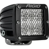 Square LED off-road light from Rigid Industry D-Series for tough outdoor use