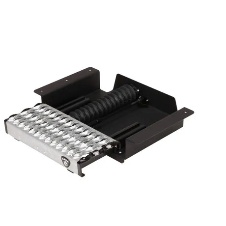Retractable metal step with black mounting bracket for 501620 Carr Wts 16’ step