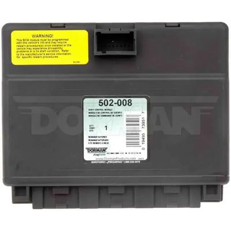 502-008 Body Control Module