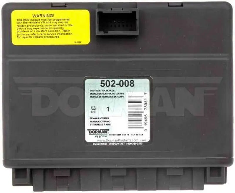 502-008 Body Control Module