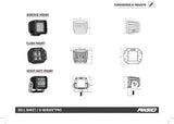 502513-CIS24V Rigid Industry D-Srs Pro Sp Diff 24V Sm /2 - Driving/ Fog Light