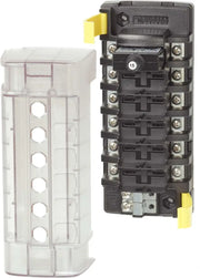 5050-BSS Blue Sea Circ Brkr Block St Clb 6Circ Ind