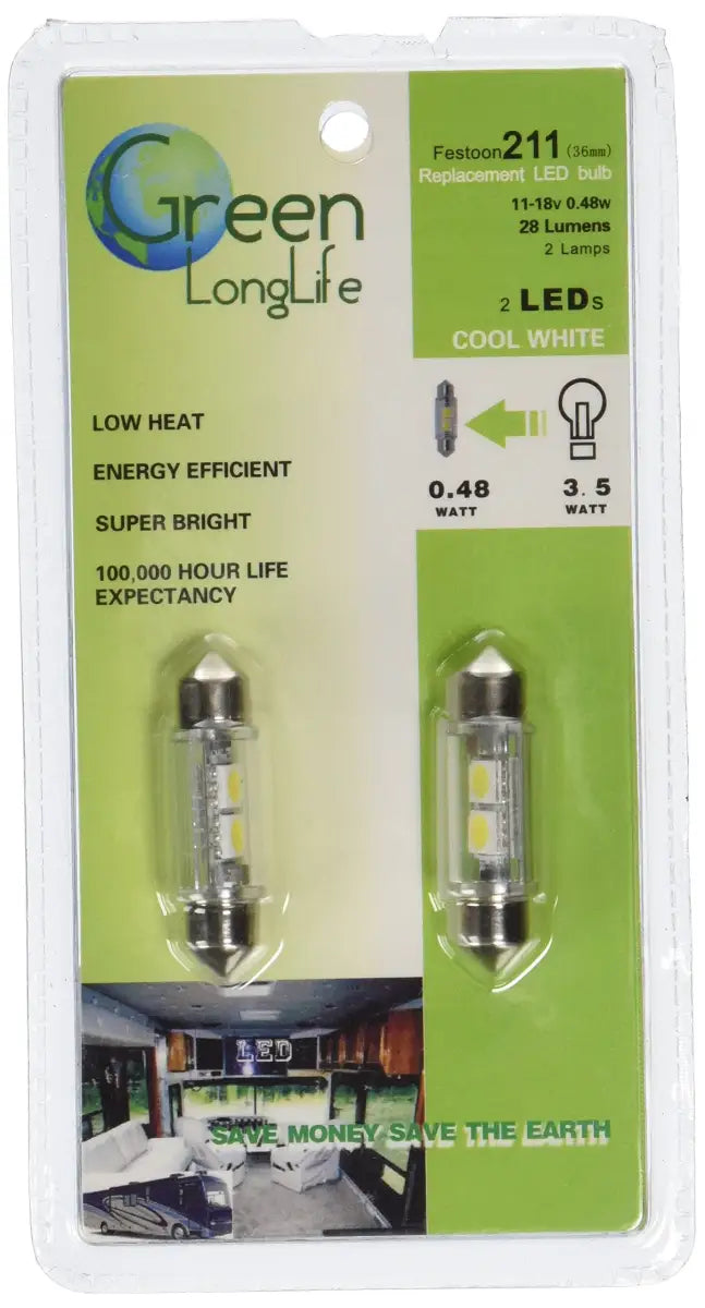 5050113 Mings Mark 2Pk T10 Wedge Bulb-Warm W - Multi Purpose Light Bulb - Led