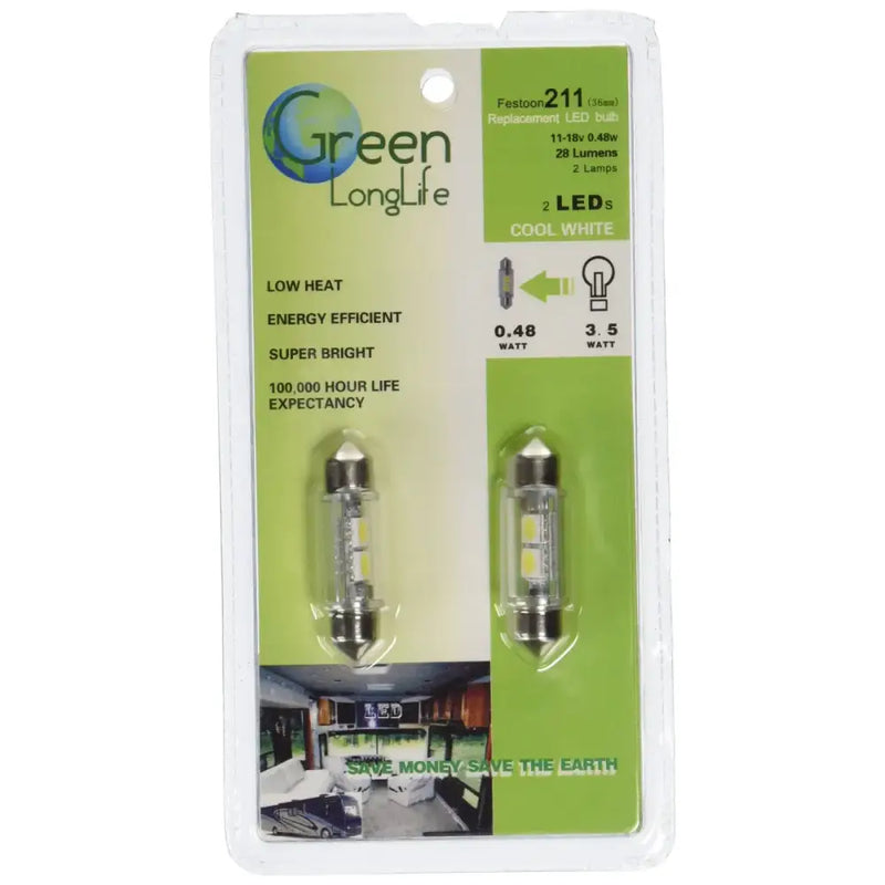 5050113 Mings Mark 2Pk T10 Wedge Bulb-Warm W - Multi Purpose Light Bulb - Led