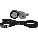 Dayco Serpentine Belt Kit 5060495K1 with high-quality belt and tensioner for reliable engine performance and easy installation.