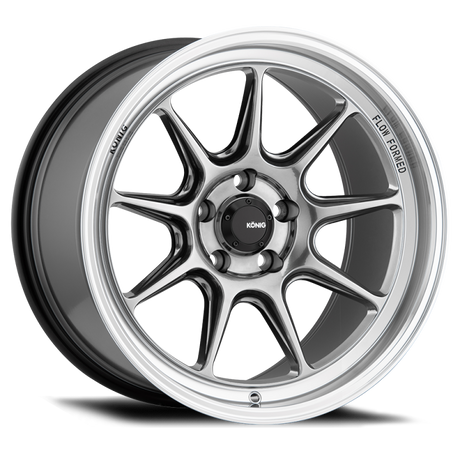 Konig Countergram 17x8 4x100 ET45 Hyper Chrome / Machined Lip - CT8710045C